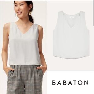 Aritzia Babaton Sleeveless Murphy Blouse | Size Small